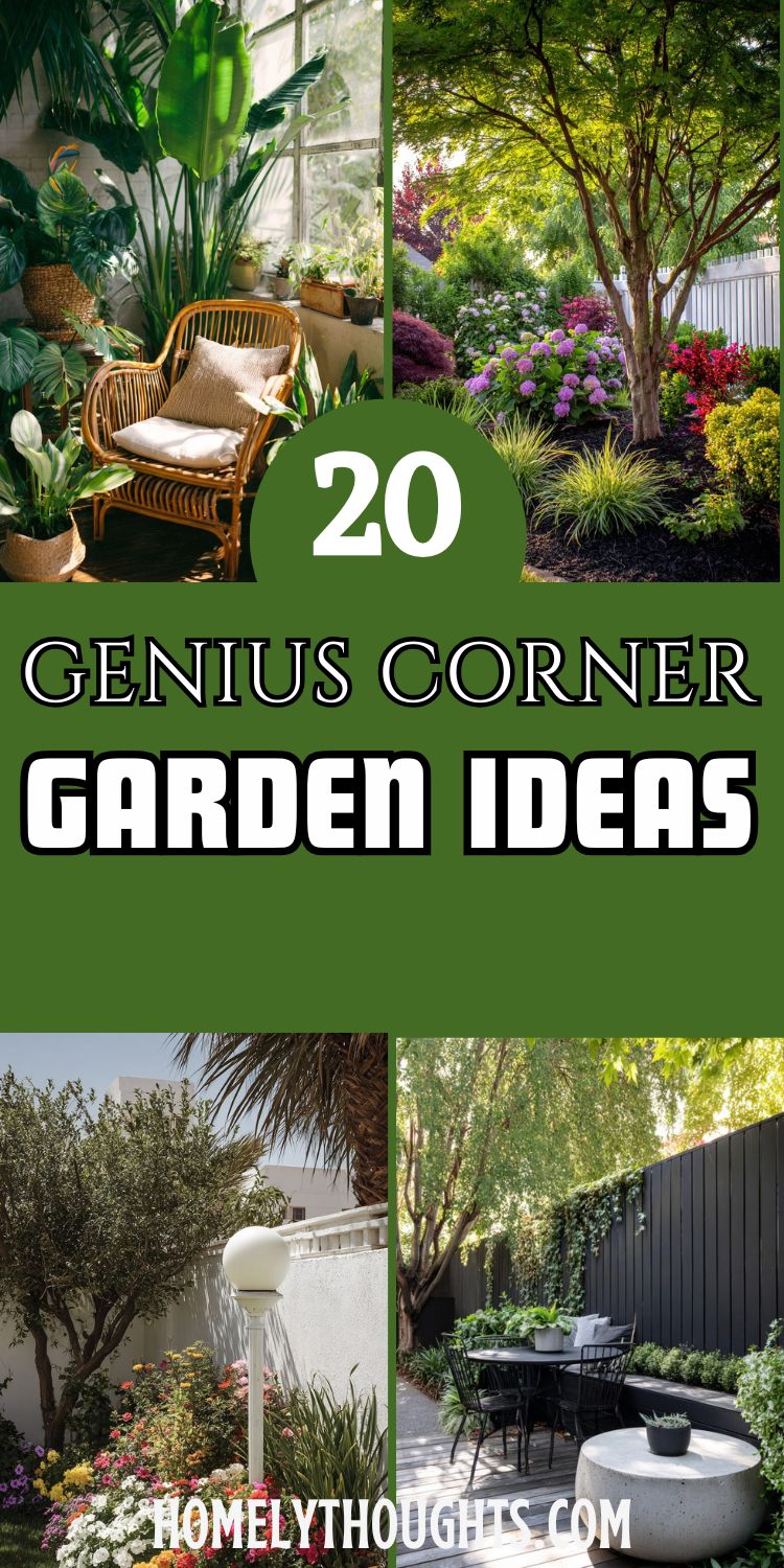 20 Genius Corner Garden Ideas You Can Copy!