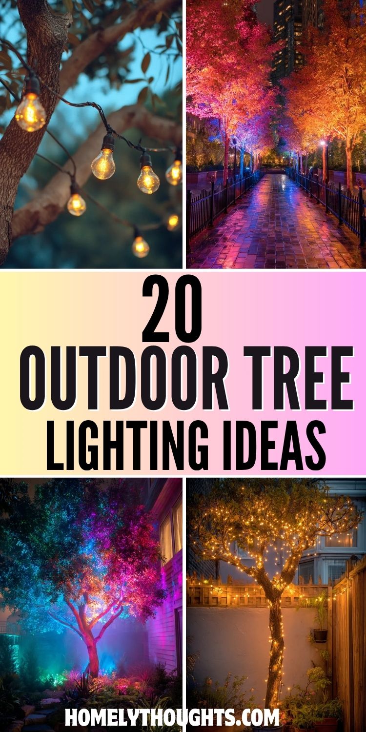20 Outdoor Tree Lighting Ideas to Enhance the Beauty of Your Landscape