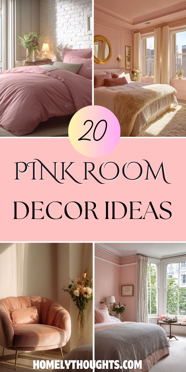 20 Pink Room Decor Ideas for a Playful, Elegant, or Modern Space