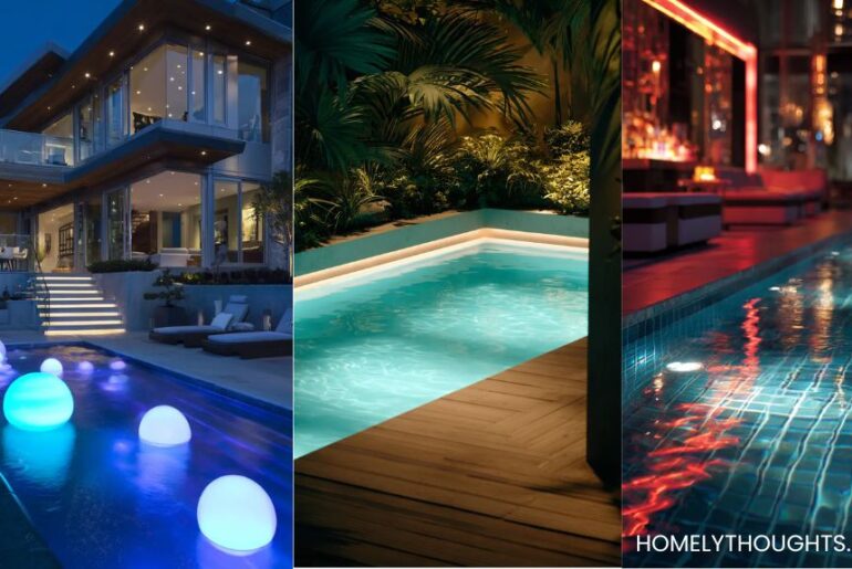 20 Pool Lighting Ideas to Infuse Vibrance in Your Outdoor Space