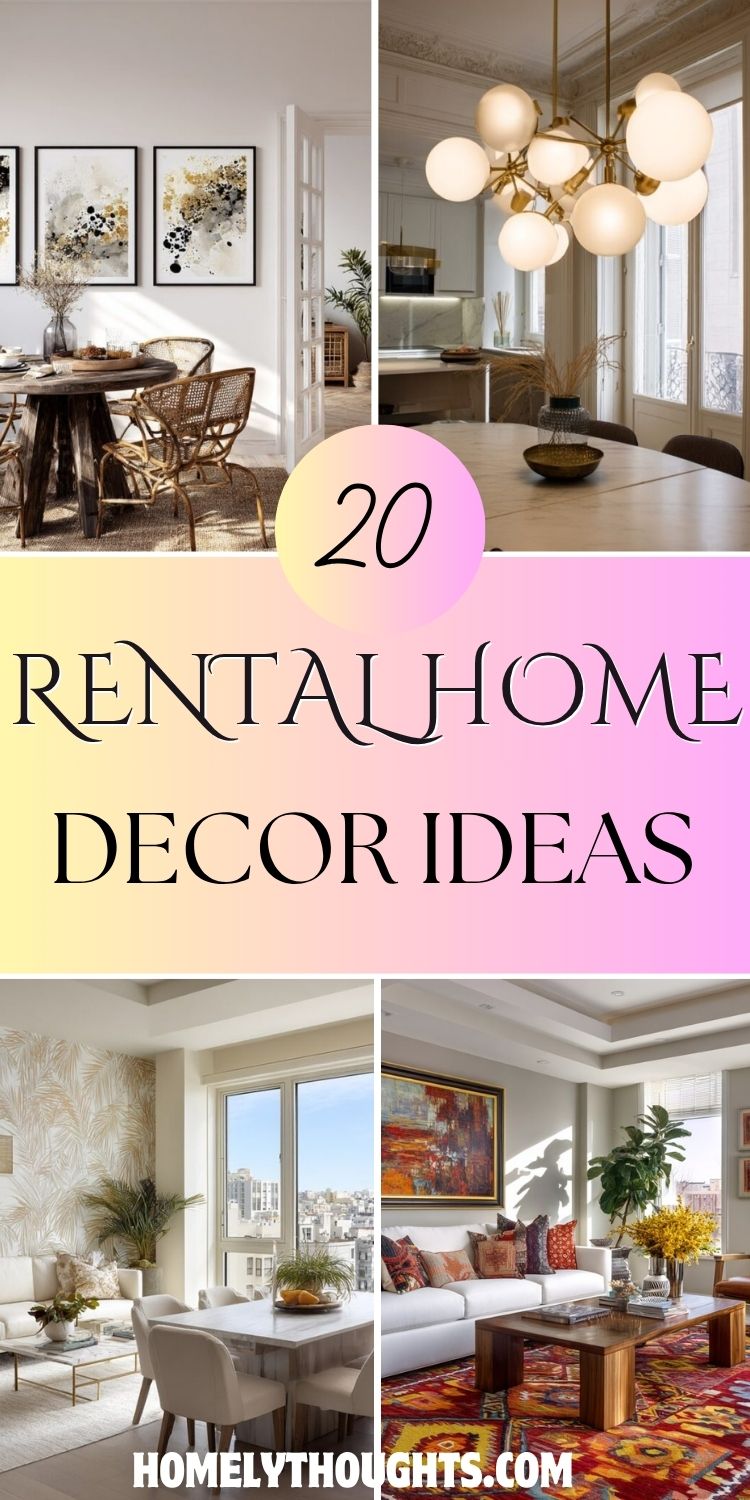 20 Rental Home Decor Ideas to Make Your Space Feel Like Home