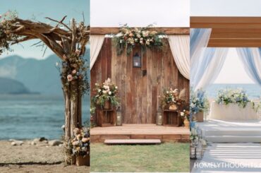 20 Romantic Outdoor Wedding Stage Design Ideas
