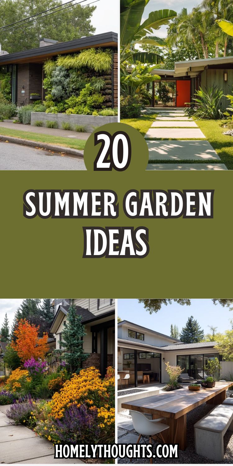 20 Summer Garden Ideas to Transform Your Outdoor Space