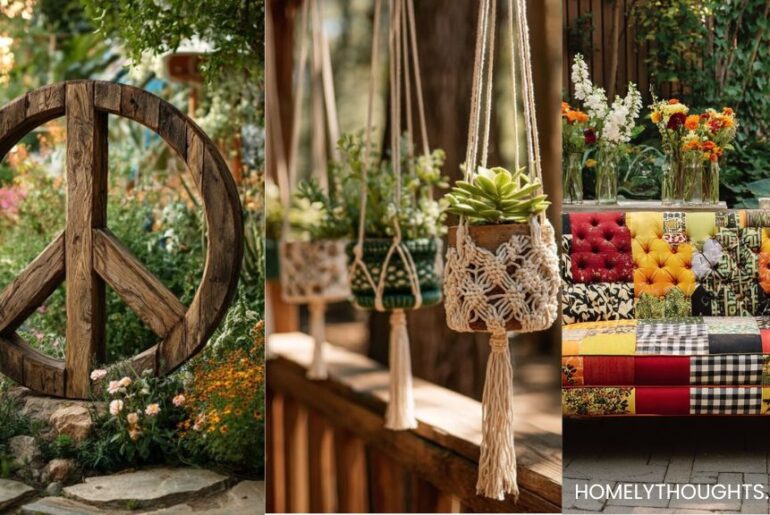 20 Unique Hippie Garden Ideas for a Free-Spirited Outdoor Oasis
