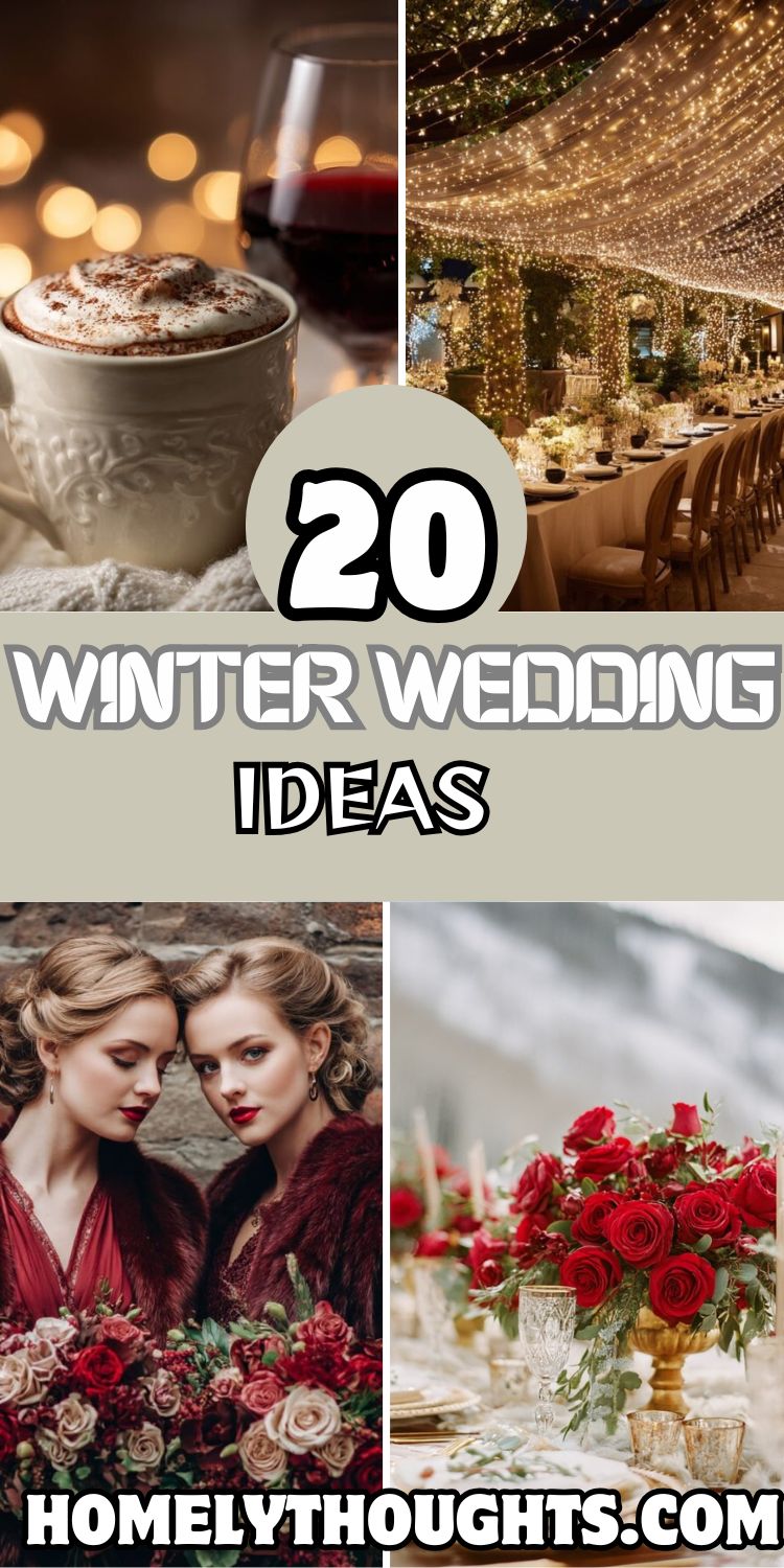 20 Winter Wedding Ideas for a Magical Celebration