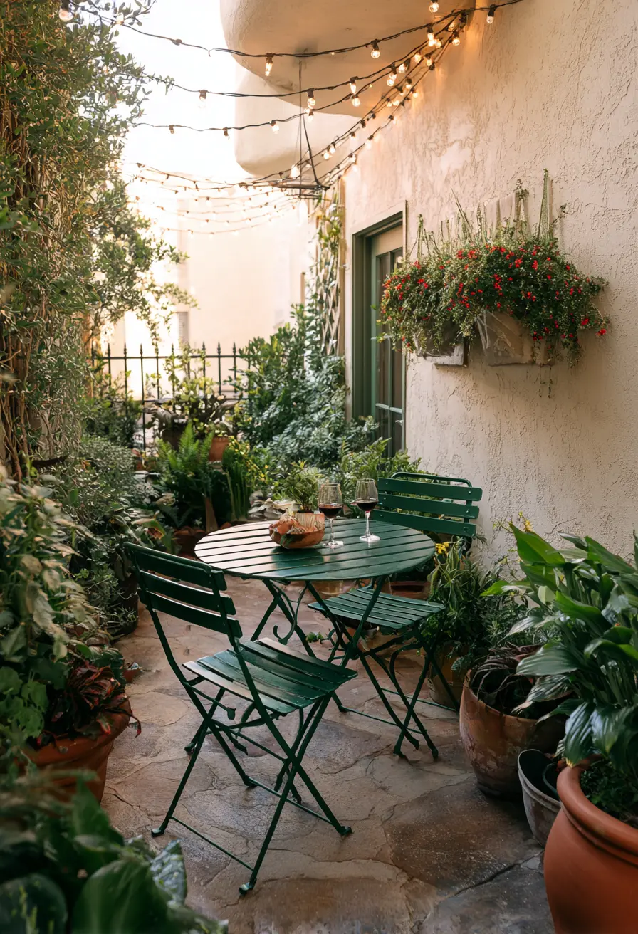 Metal Bistro Set