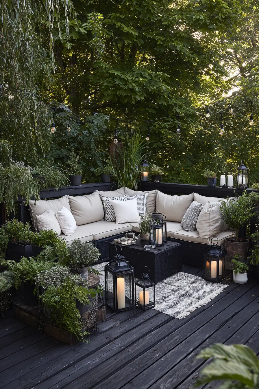 Cozy Tropical Lounge Oasis