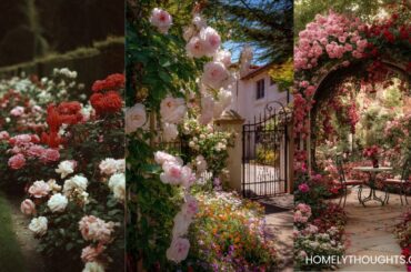 22 Amazing Curb Appeal Boosting Rose Garden Ideas!