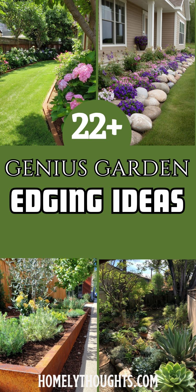 22+ Genius Garden Edging Ideas You Can Easily Copy!