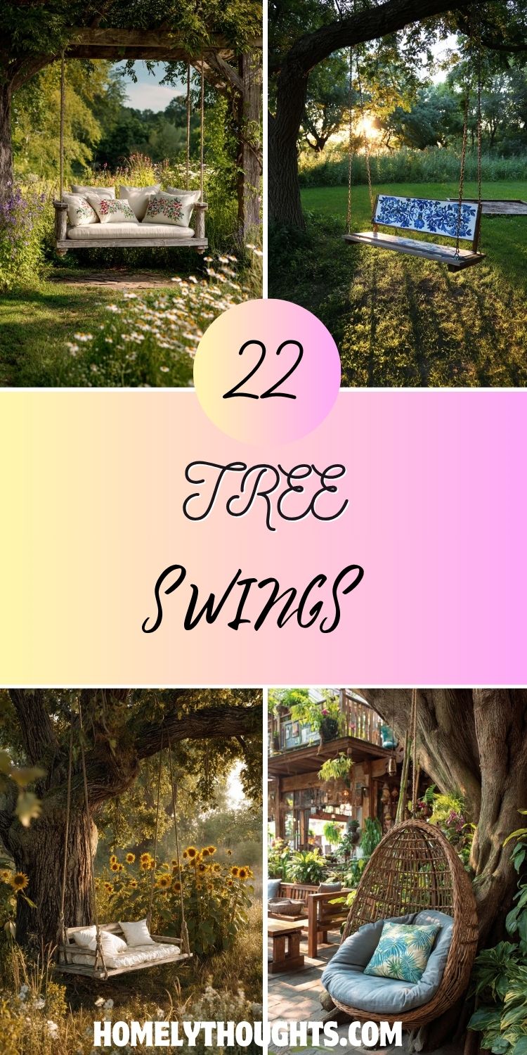 22 Tree Swings That Will Make Your Yard Feel Magical