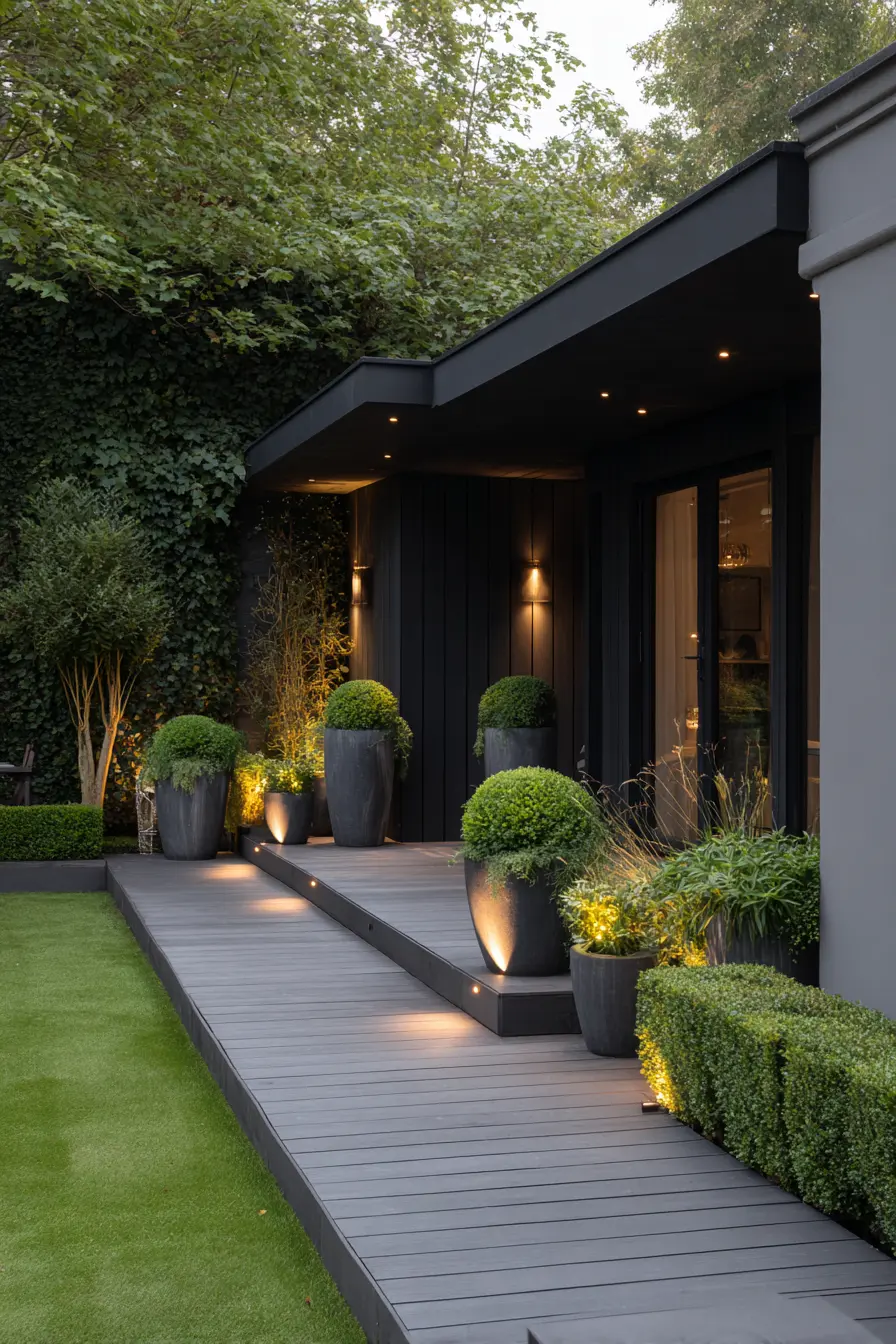 Contemporary Minimalist Greenery Retreat