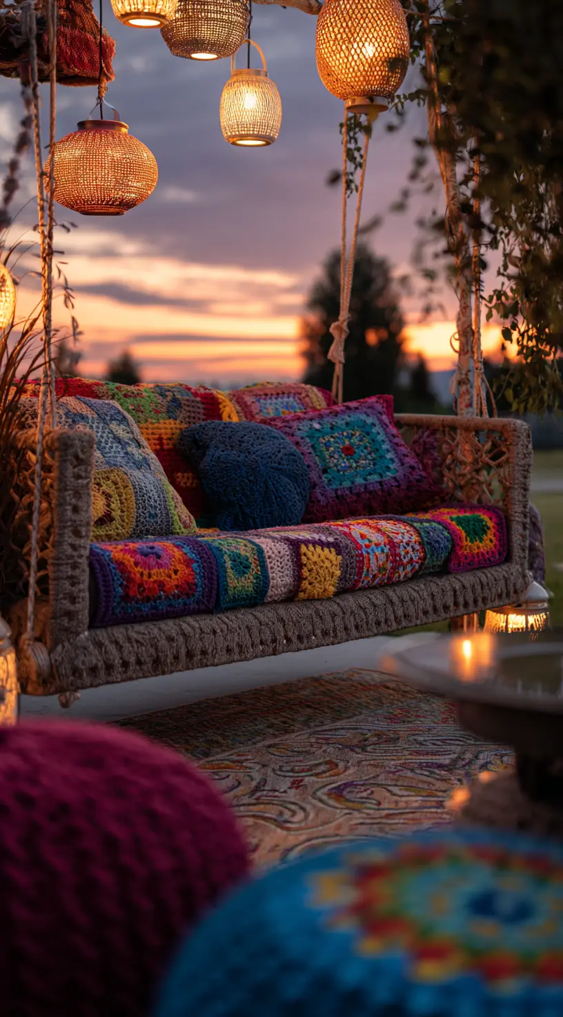 Hippie Garden Swing Lounge