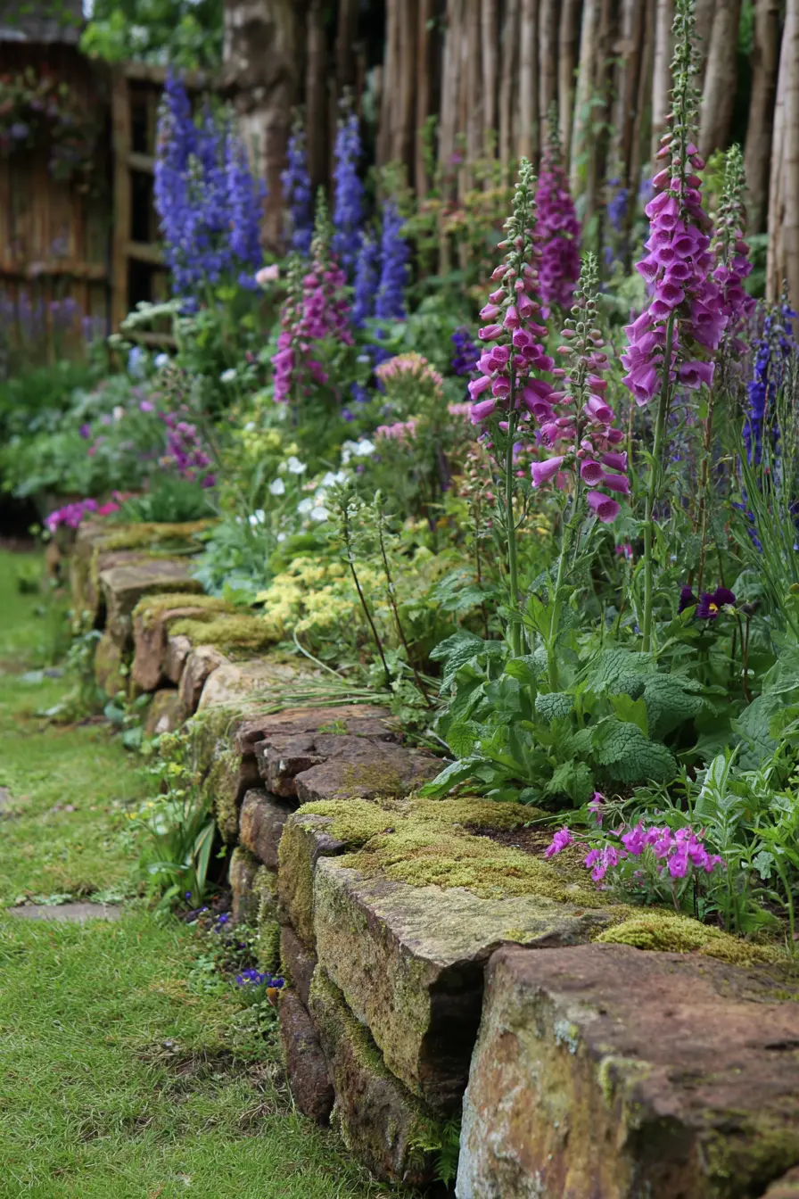 Whimsical Cottage Garden Delight