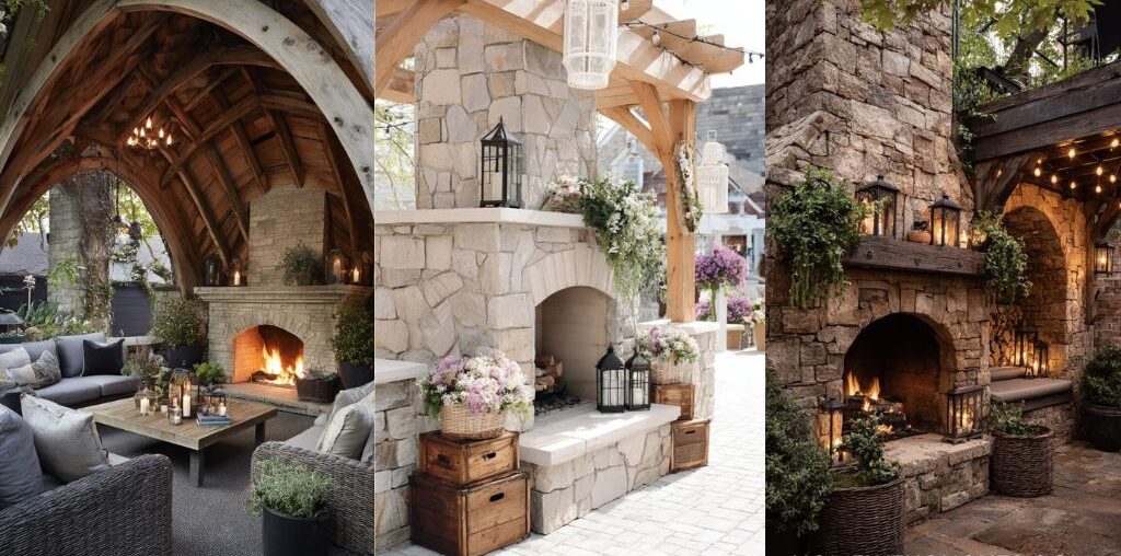 24+ Cozy Outdoor Fireplace Ideas For Your Yard!
