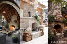 24+ Cozy Outdoor Fireplace Ideas For Your Yard!
