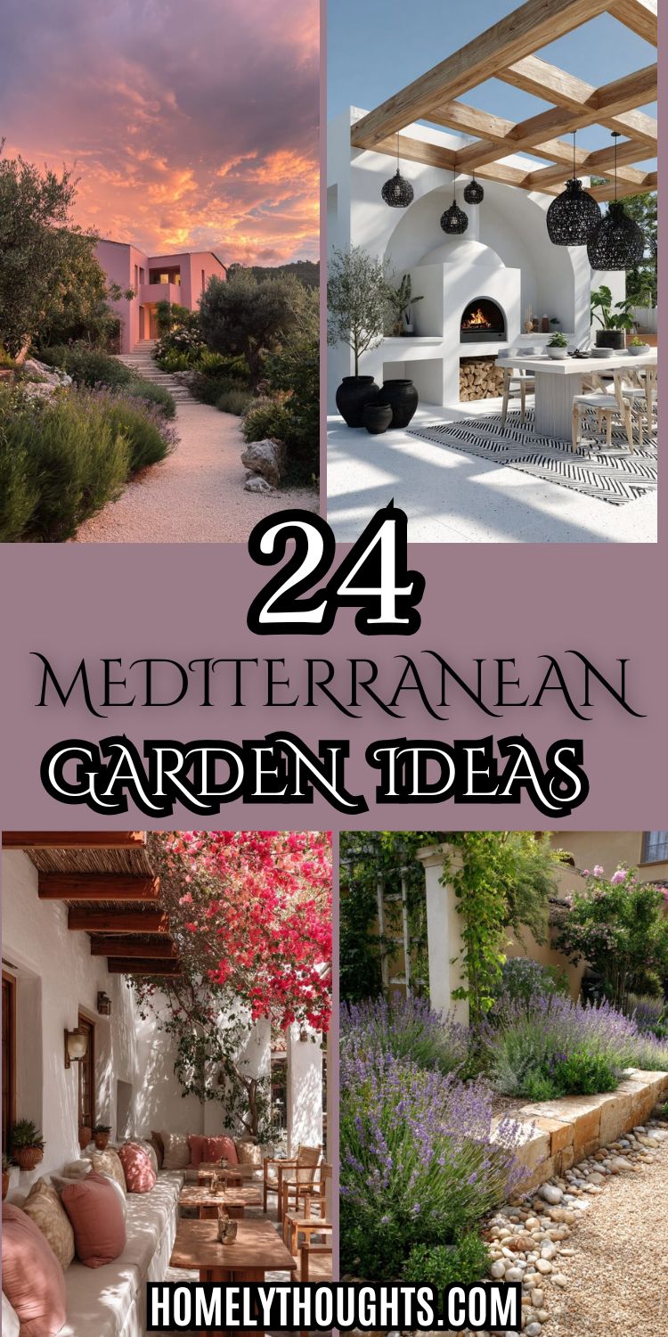24 Mediterranean Garden Ideas for the Perfect Tuscan Yard!