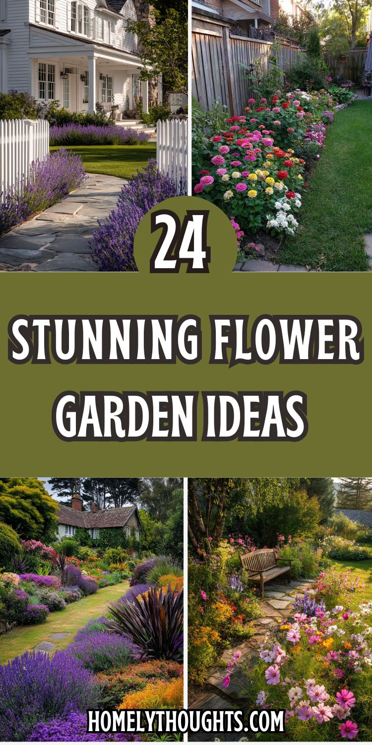 24 Stunning Flower Garden Ideas For This Summer!