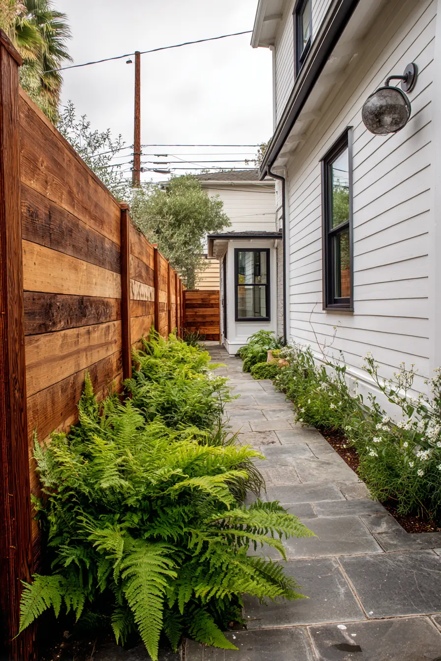 Serene Contemporary Garden Pathway