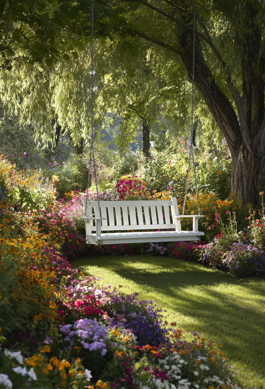 Swinging Loveseat