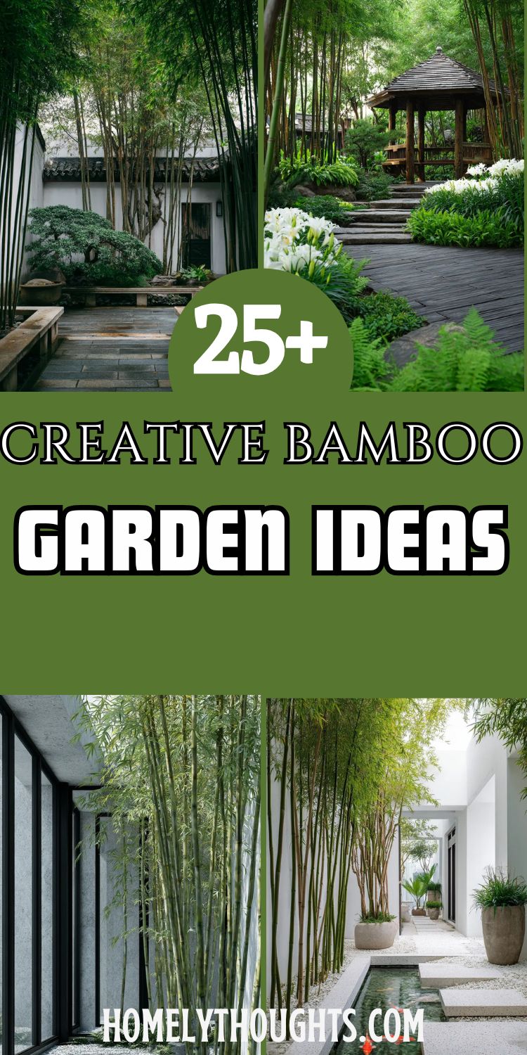 25+ Creative Bamboo Garden Ideas You Can Do Today!