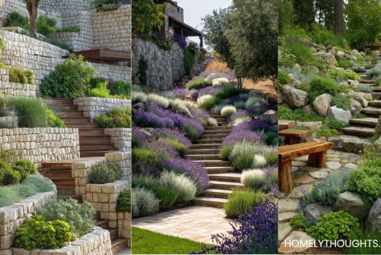 25+ Landscaping Ideas For Sloped Yards You Can Do!
