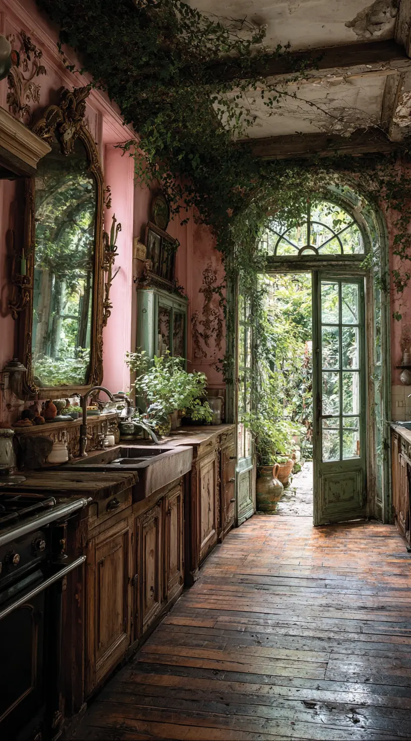 English Garden Rustic Grill
