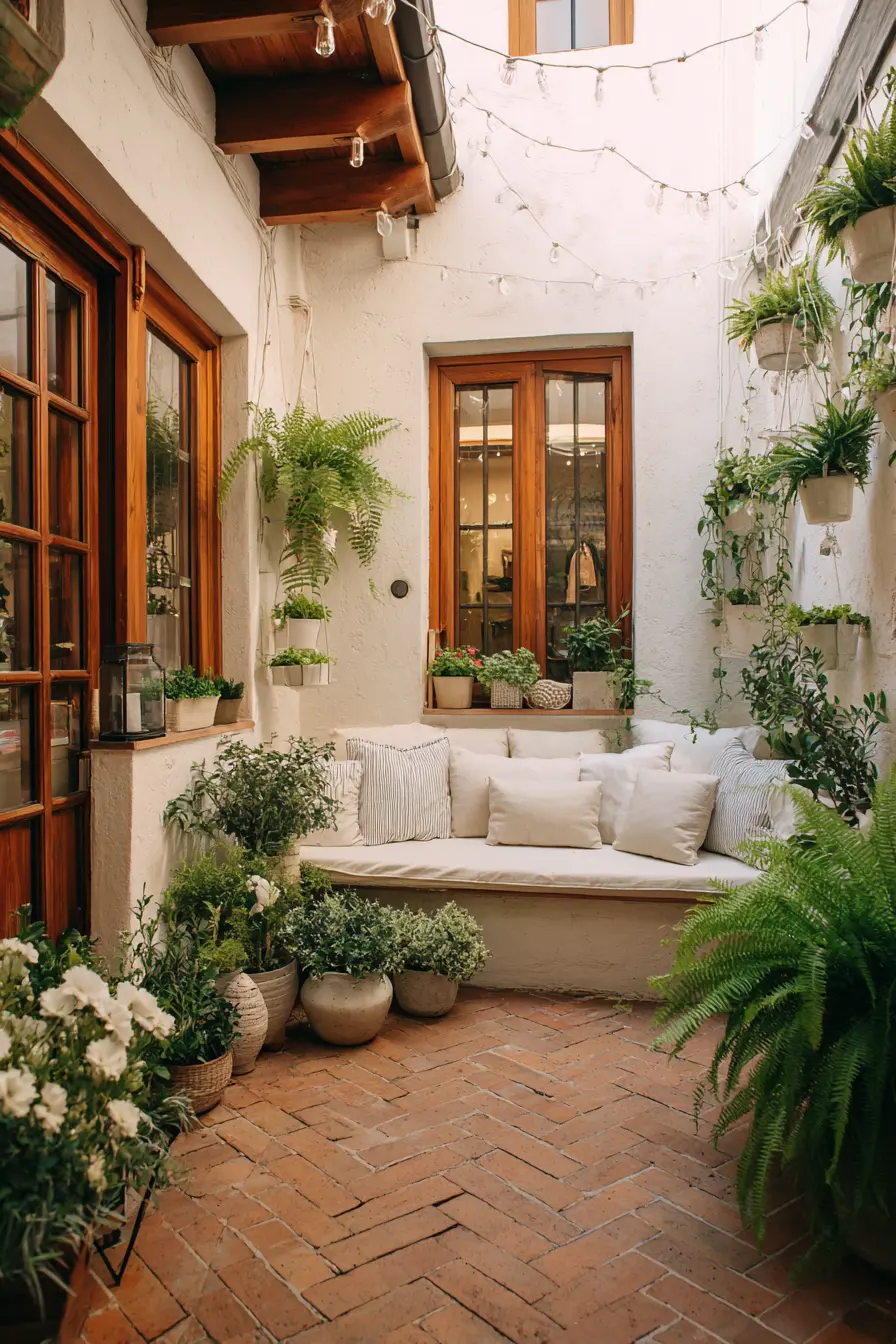 Cozy Fern and Floral Retreat