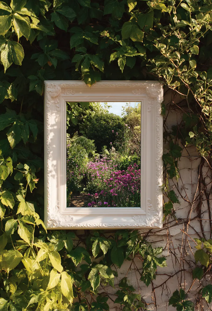 Garden Mirror Trick