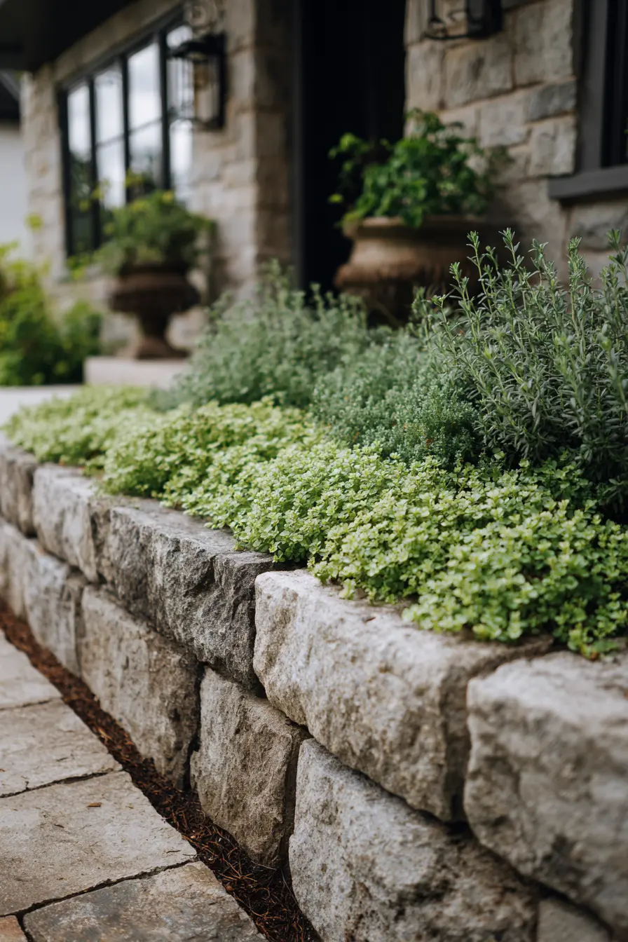Lush Herb Garden Retreat