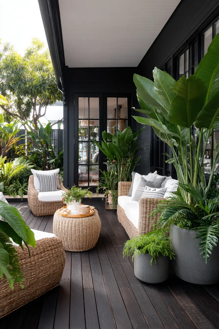 Lush Tropical Retreat Oasis