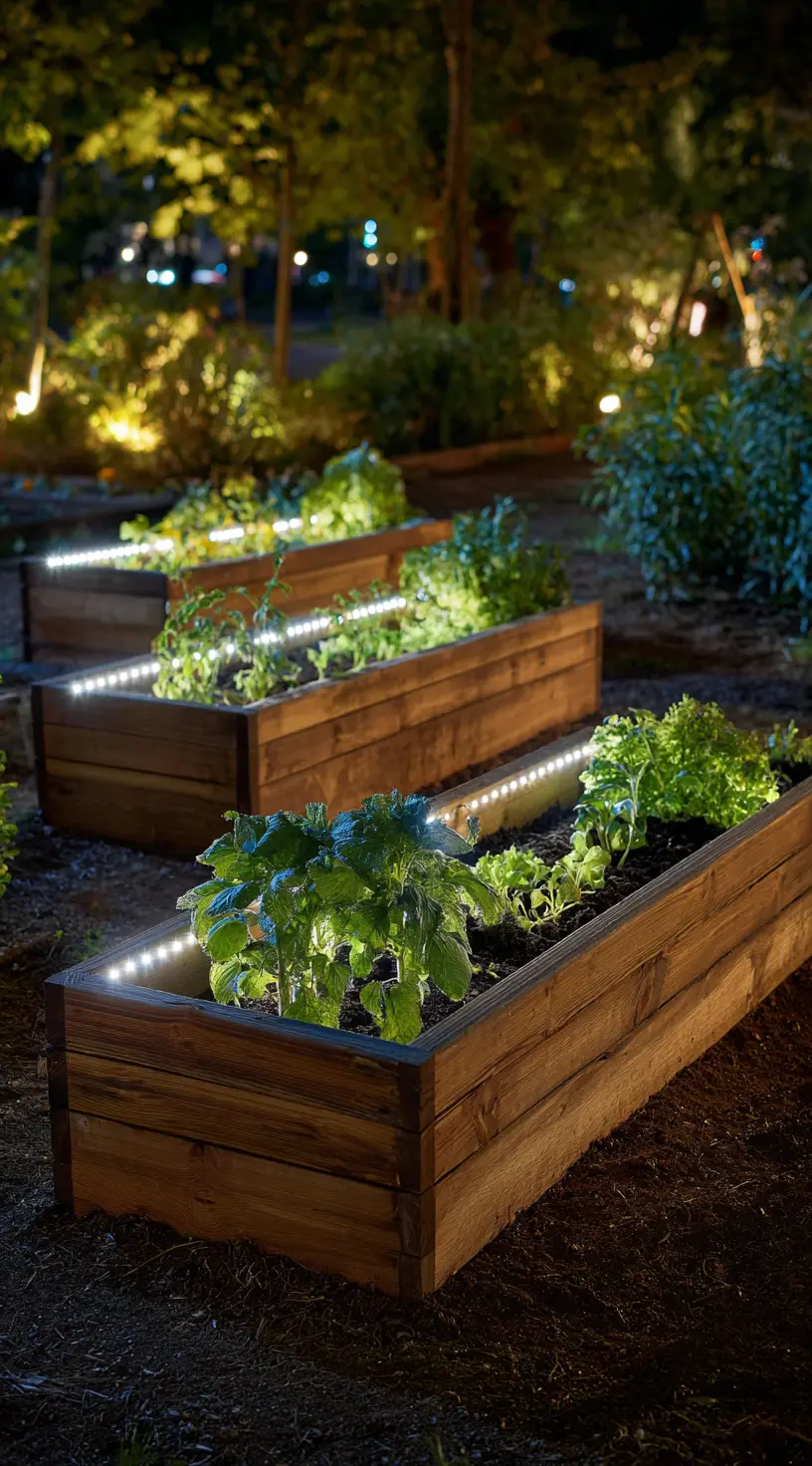 Raised Garden Bed Lights