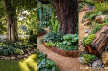 28 Garden Borders That Look Great With Bark