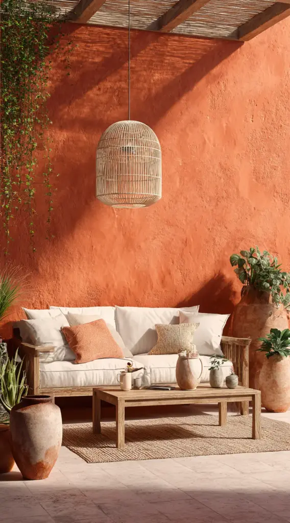 Terracotta & Teak Harmony