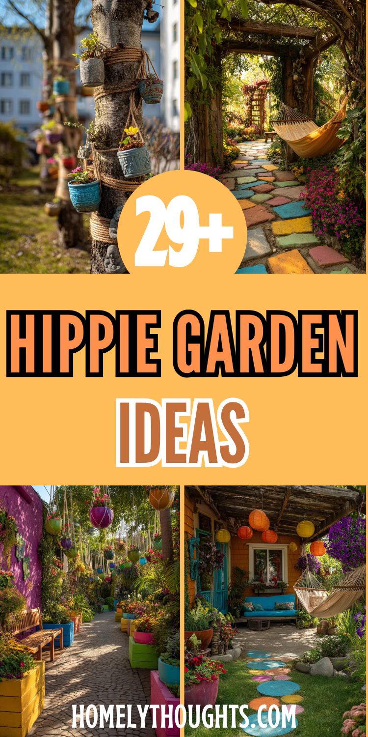 29+ Hippie Garden Ideas To Chill Out This Year!