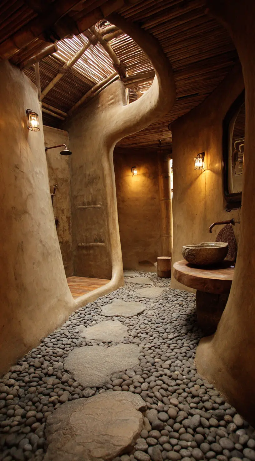Outdoor Bamboo Shower Oasis