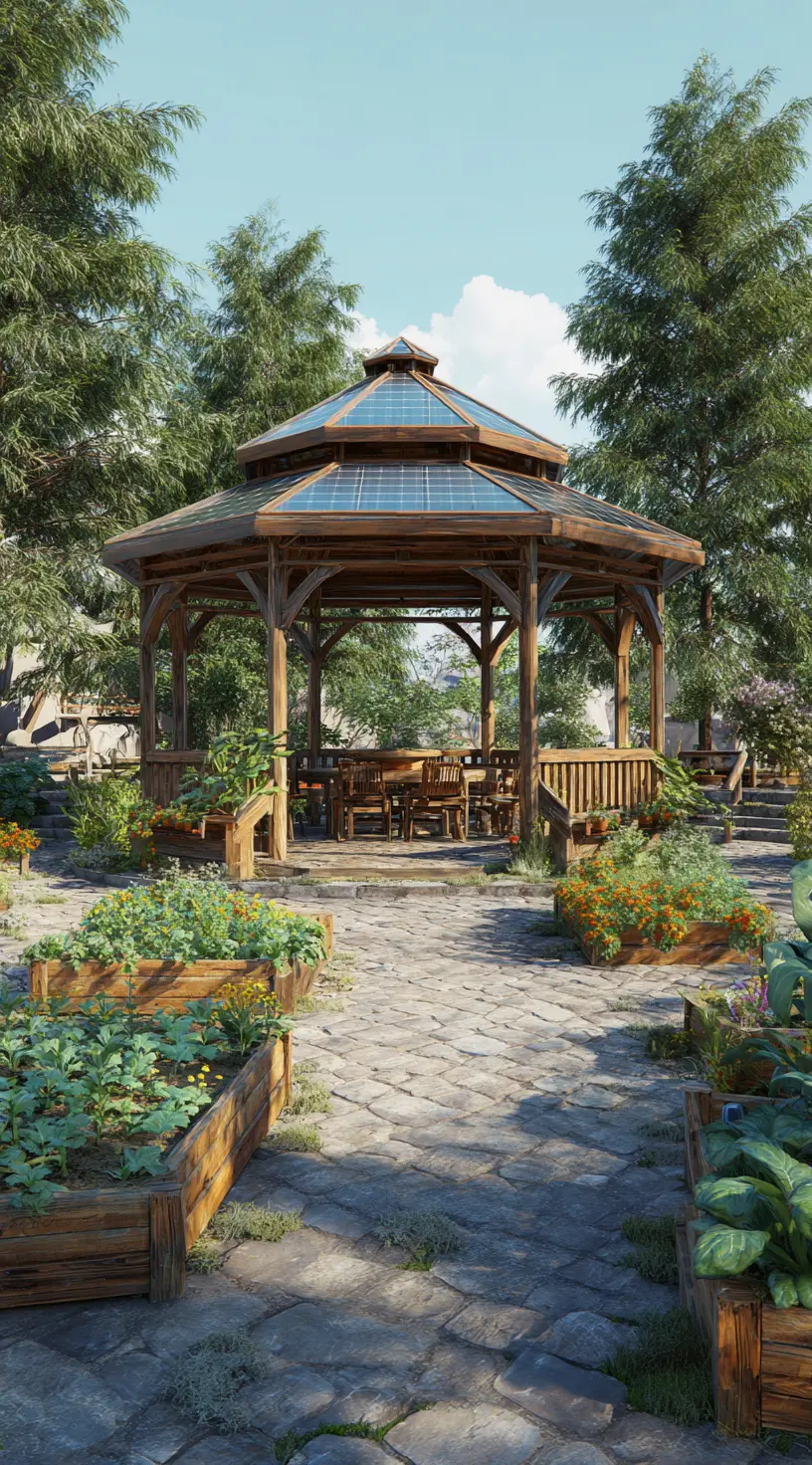 Sustainable Garden Gazebo