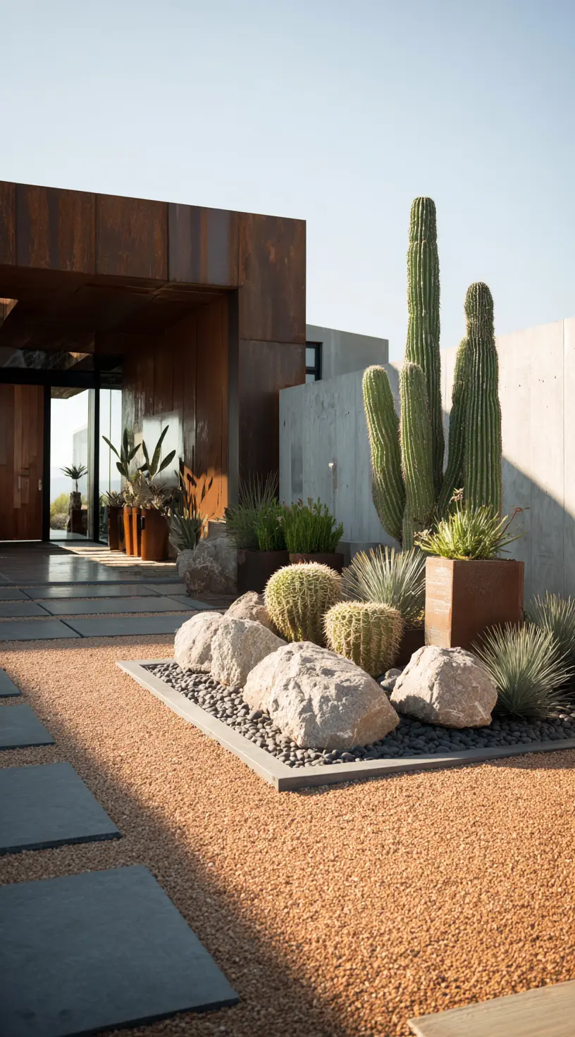 Desert Oasis Front Yard