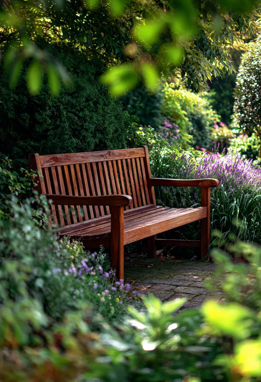 Teak Bench