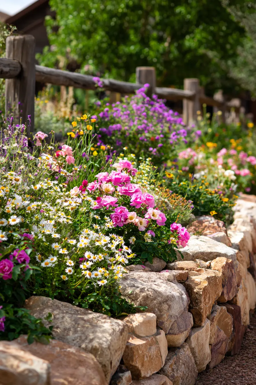 Vibrant Cottage Garden Design