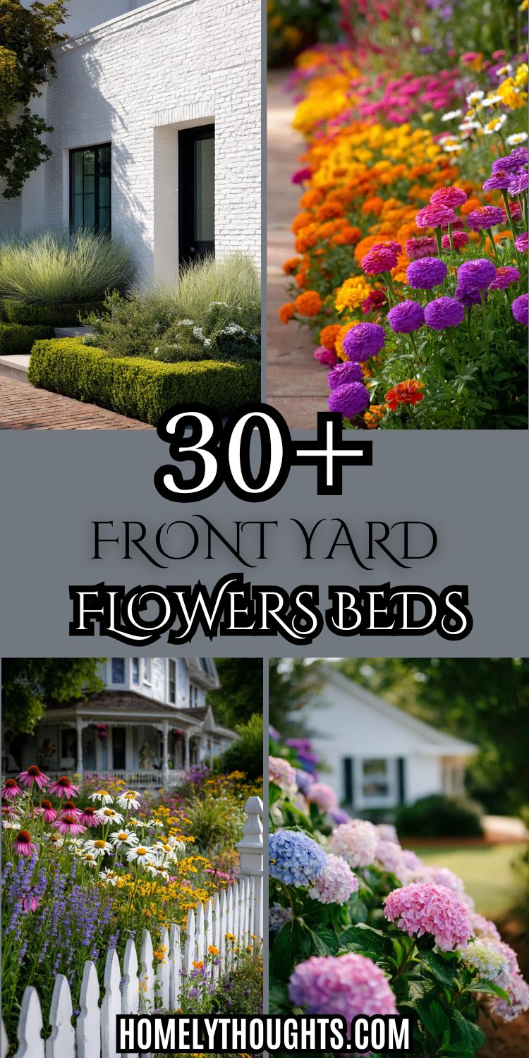 30+ Front Yard Flowers Beds That’ll Make You Look Twice!