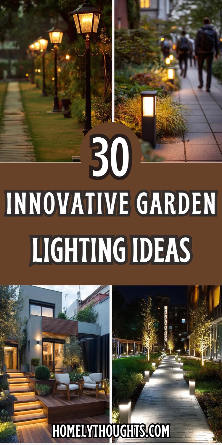 30 Innovative Garden Lighting Ideas Enhancing Ambience, Landscape and Safety