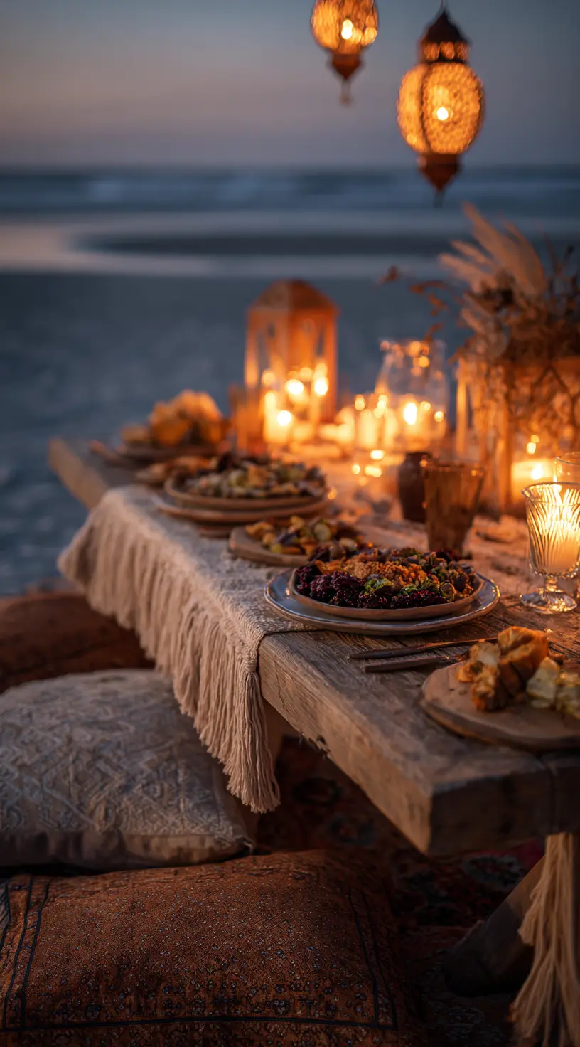 Candlelit Patio Dinner