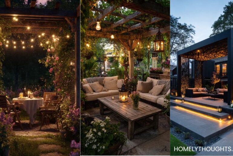 31+ Gorgeous Patio Lighting Ideas to Make Your Backyard Glow
