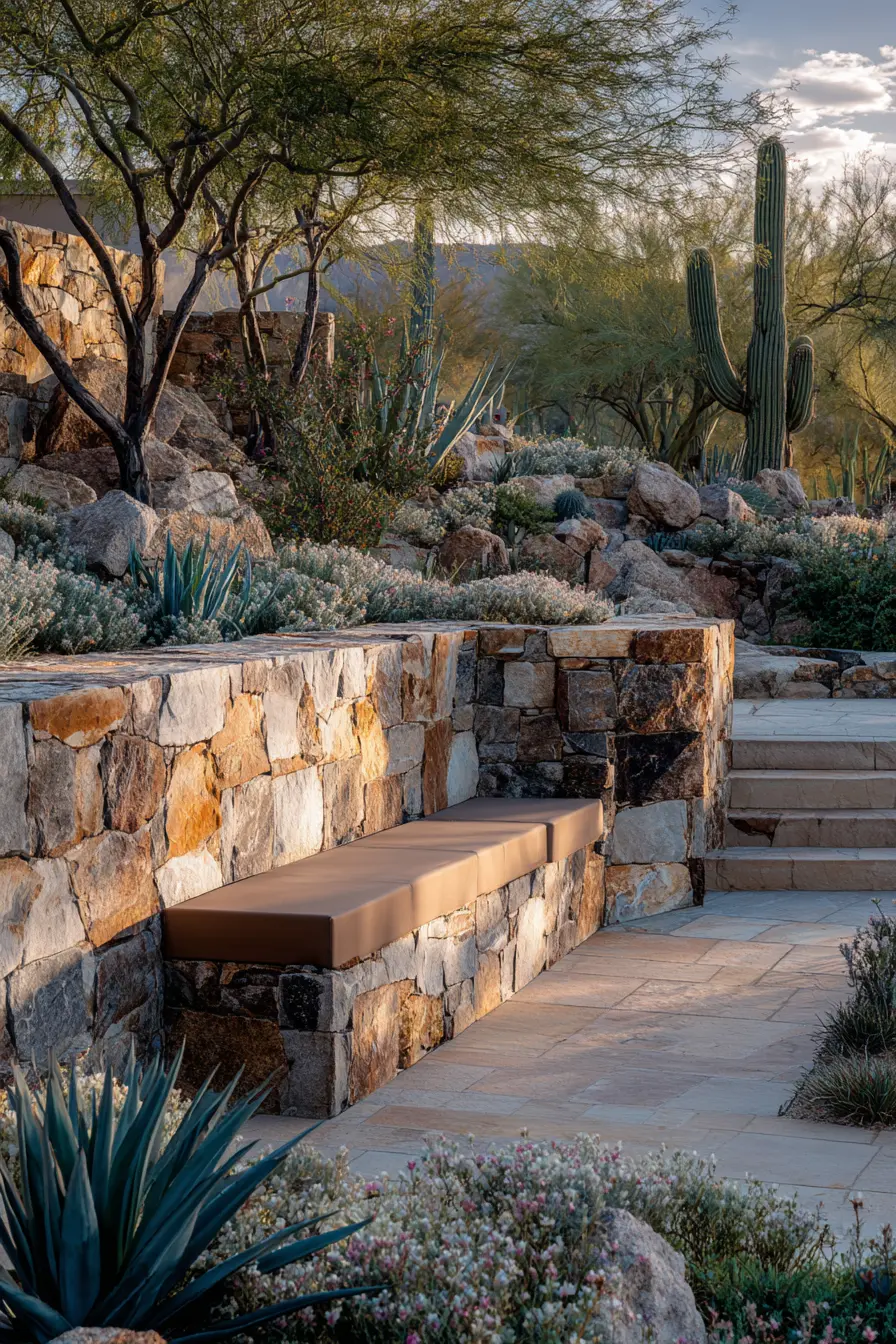 Desert Oasis with Vibrant Succulents