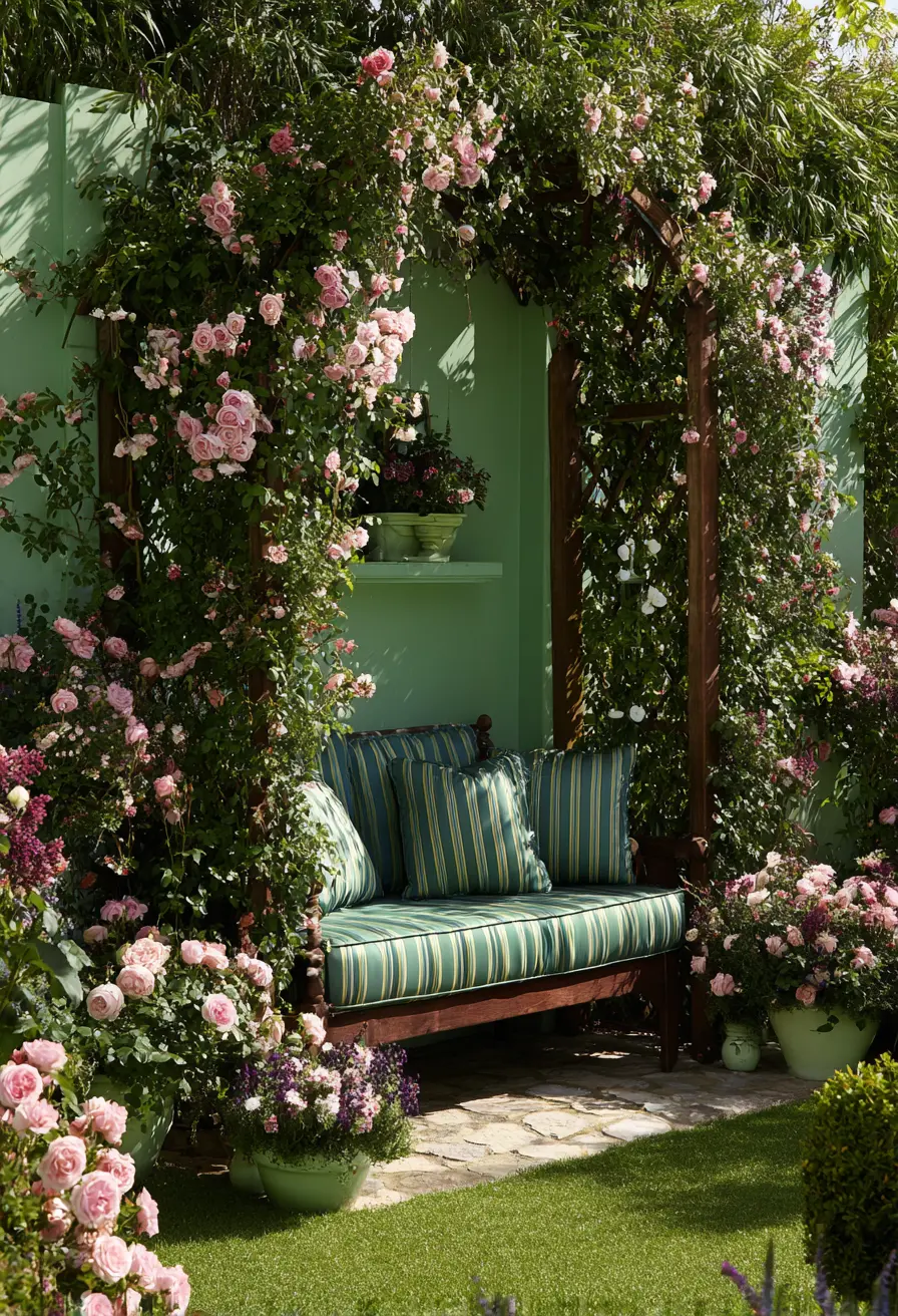 Garden Trellis Wall