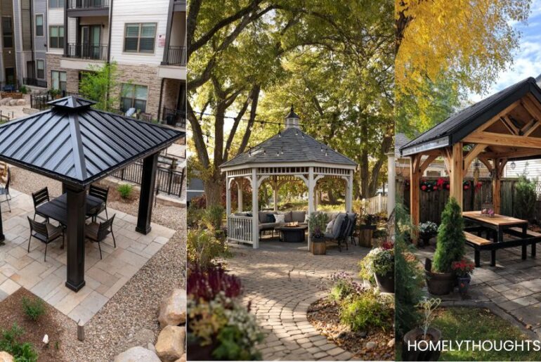 32+ Backyard Gazebo Designs That Feel Like a Vacation!