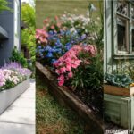 32 Raised Flower Beds That Work Perfectly Along Fences