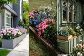 32 Raised Flower Beds That Work Perfectly Along Fences