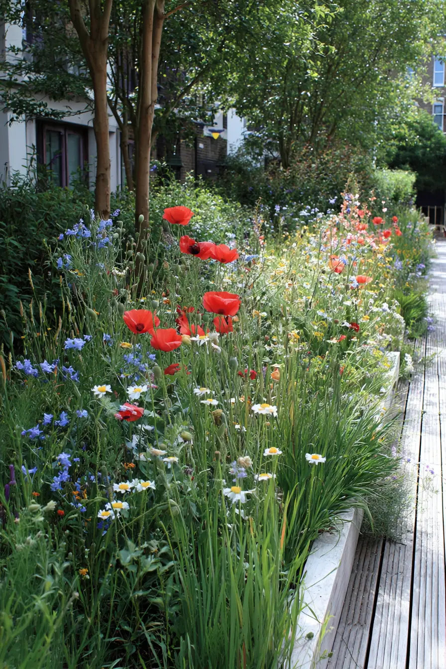 Vibrant Wildflower Garden Design