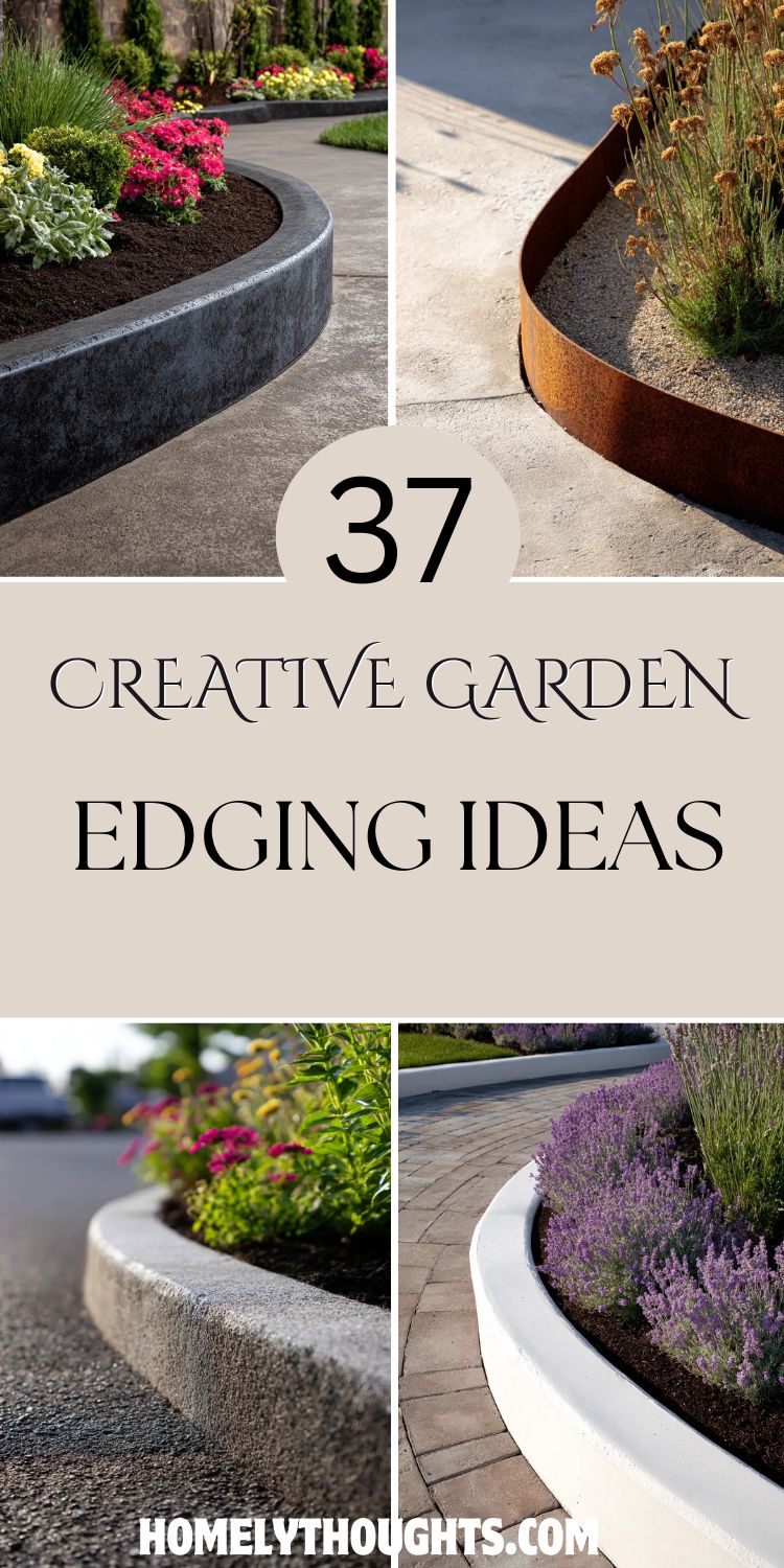 37 Creative Garden Edging Ideas to Define Your Space